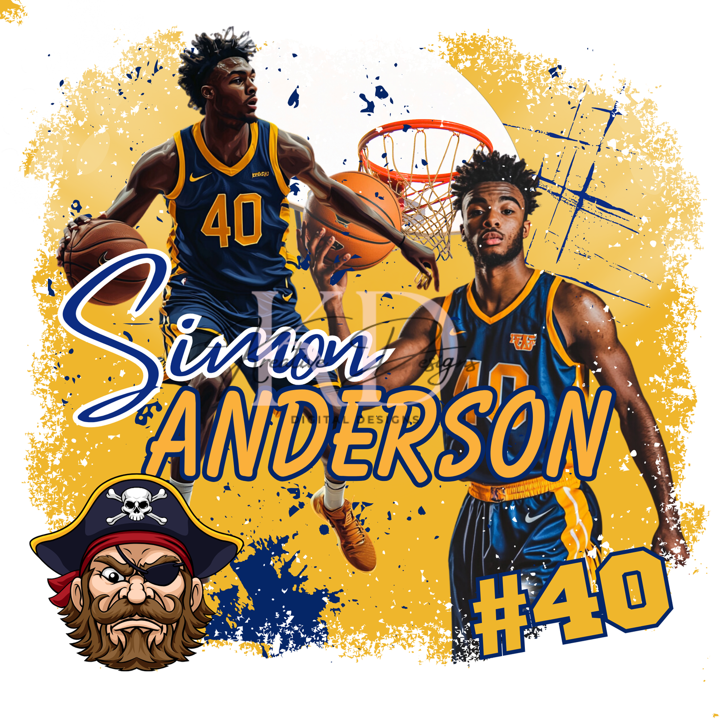Basketball Designs Canva Editable Templates