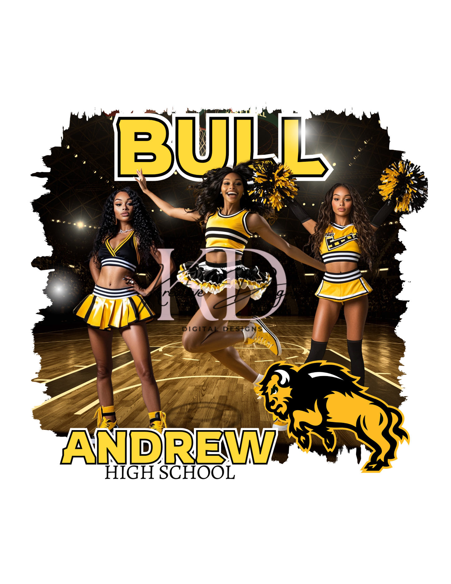 Cheerleading Designs Canva Editable Templates