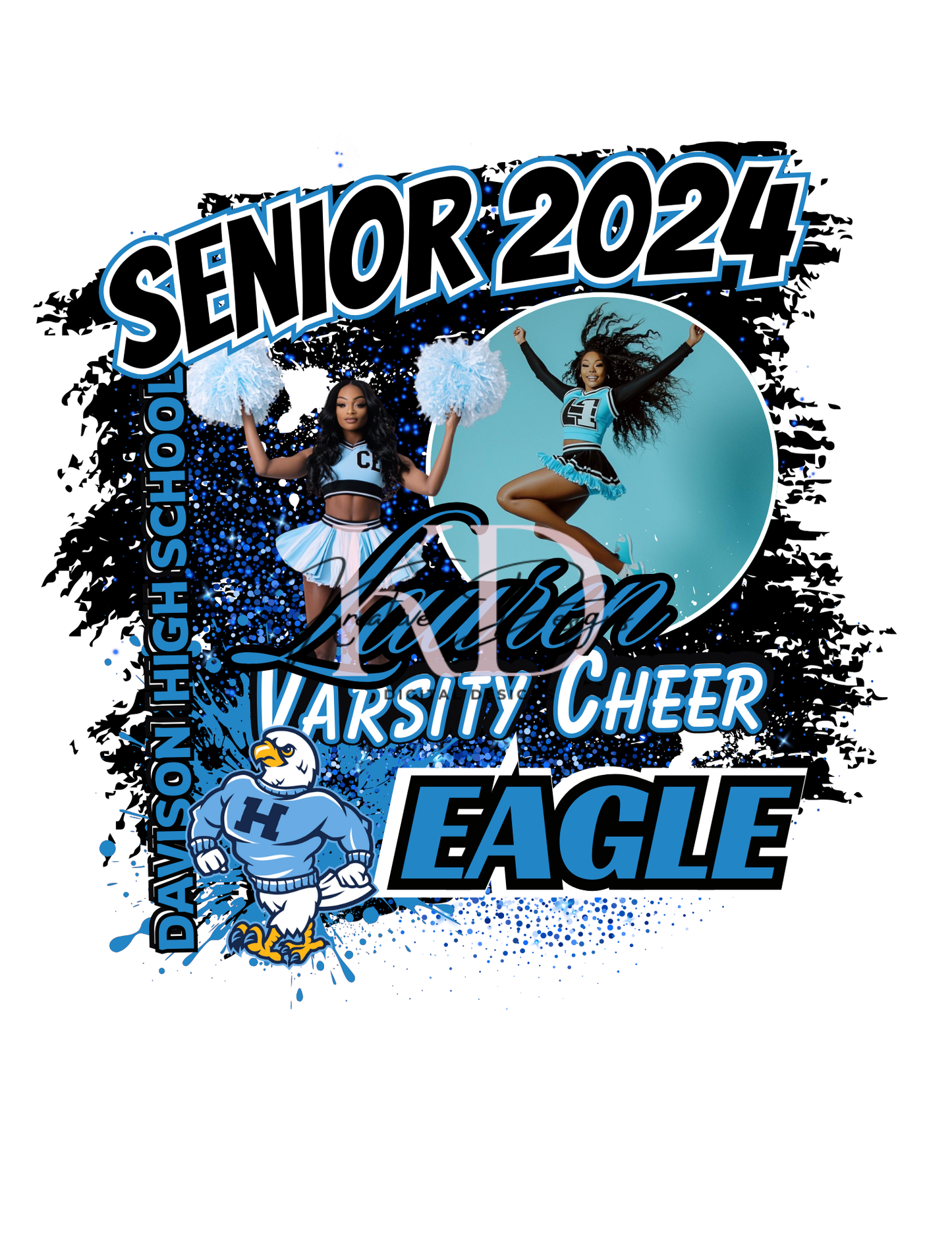 Cheerleading Designs Canva Editable Templates