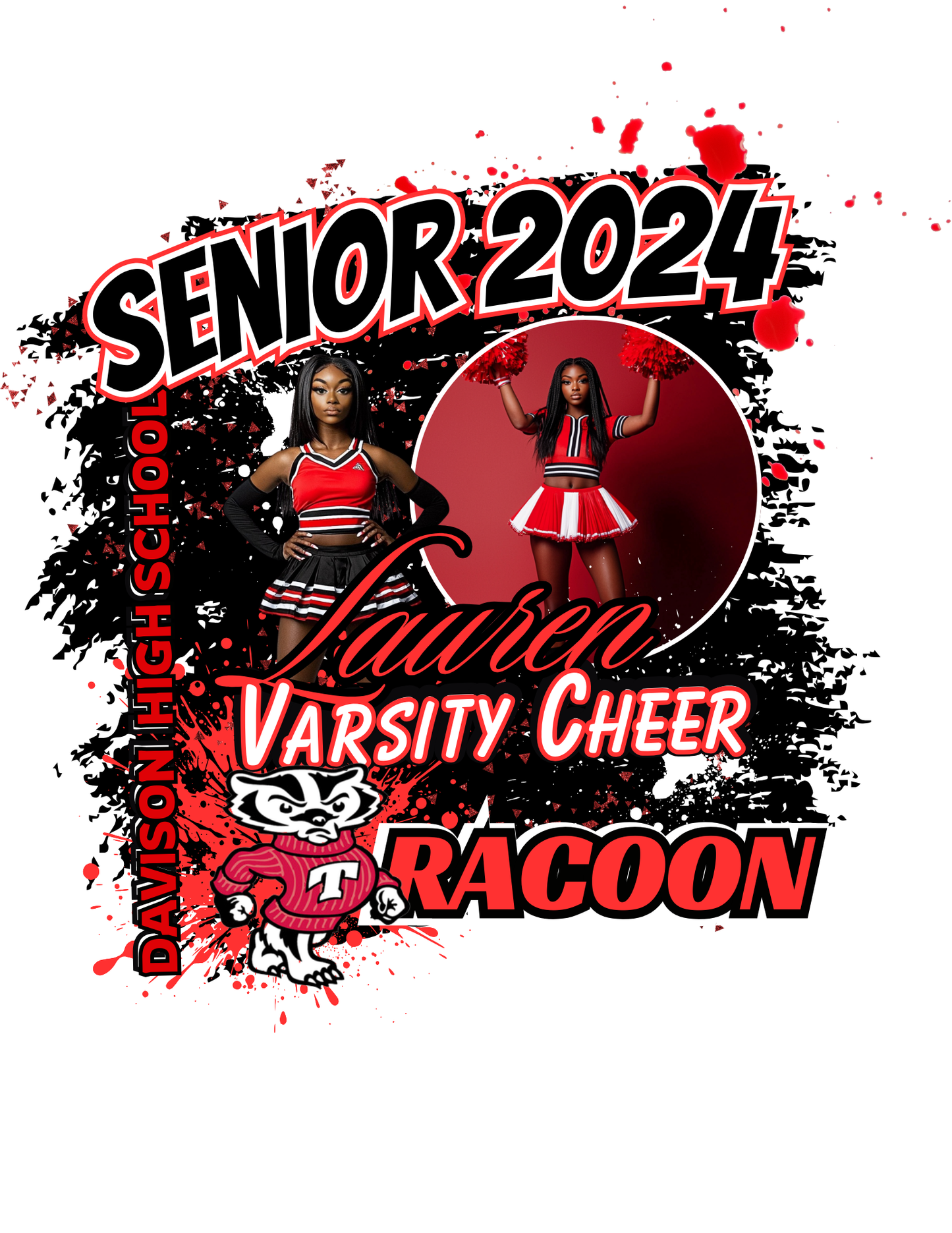 Cheerleading Designs Canva Editable Templates