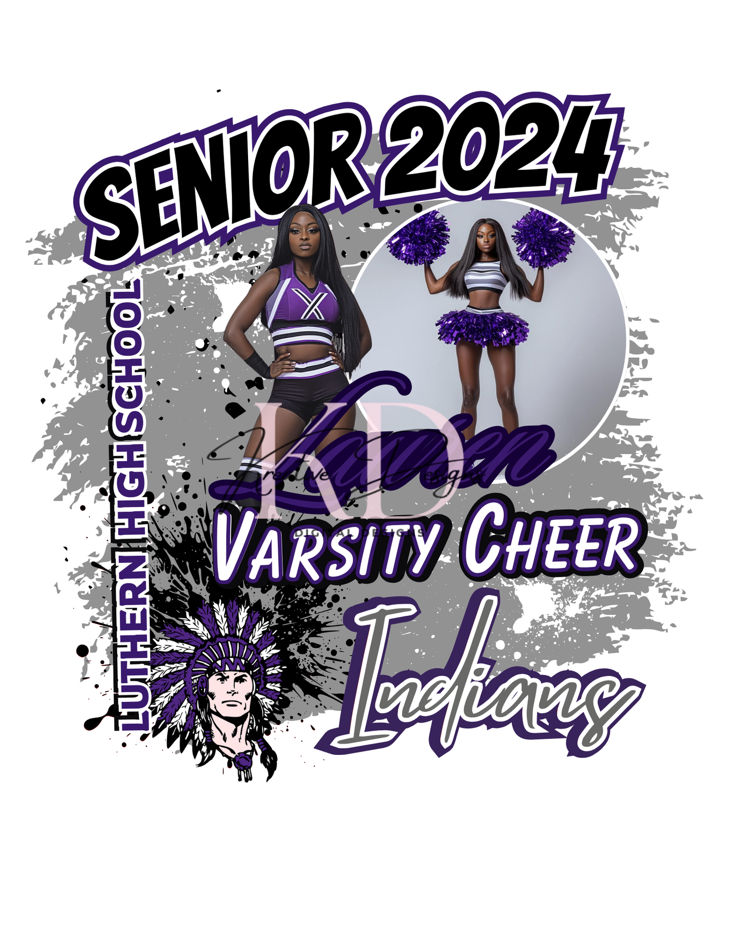 Cheerleading Designs Canva Editable Templates