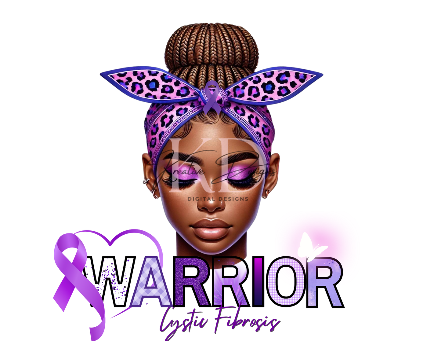 African American Awareness Warriors Canva Editable Templates