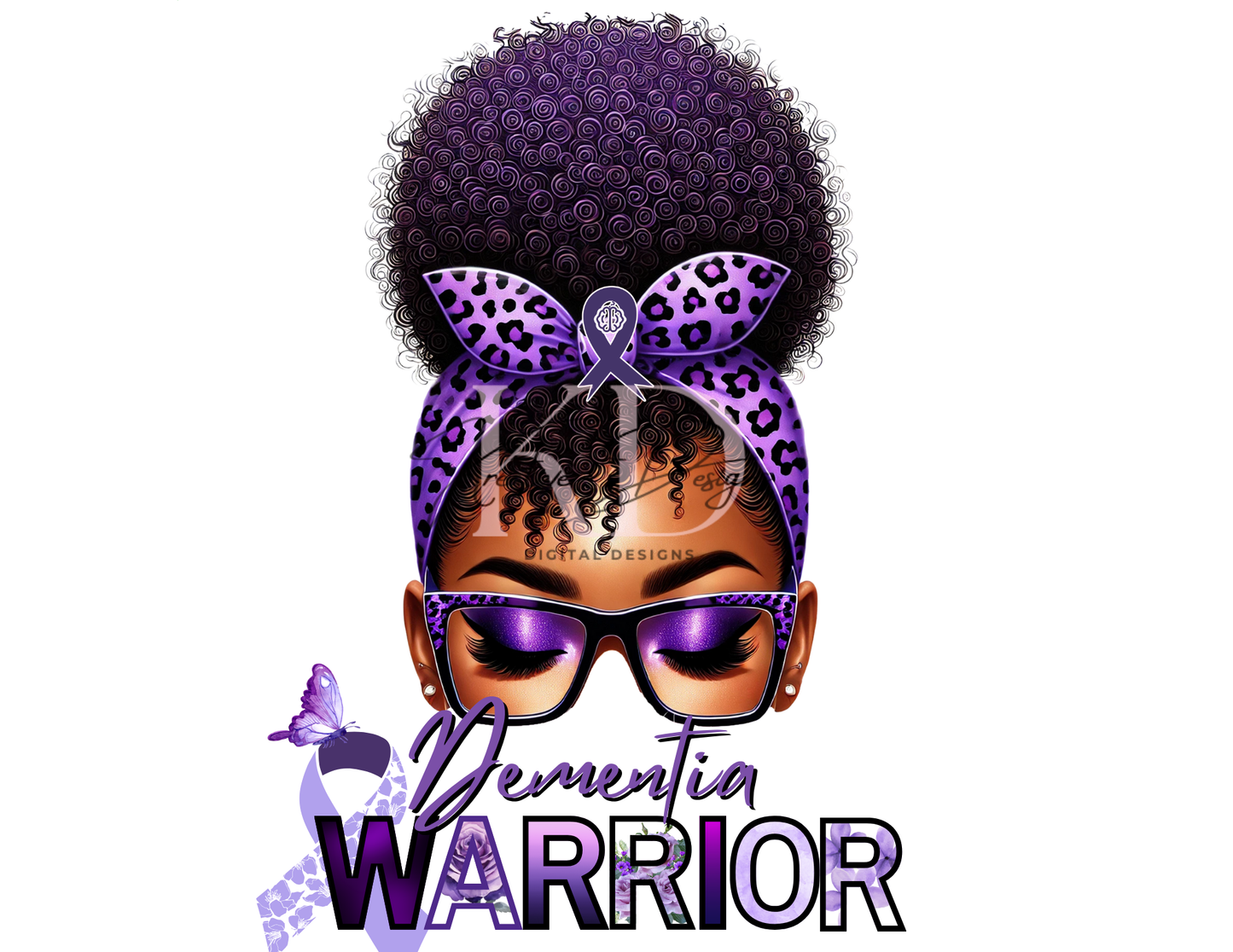 African American Awareness Warriors Canva Editable Templates