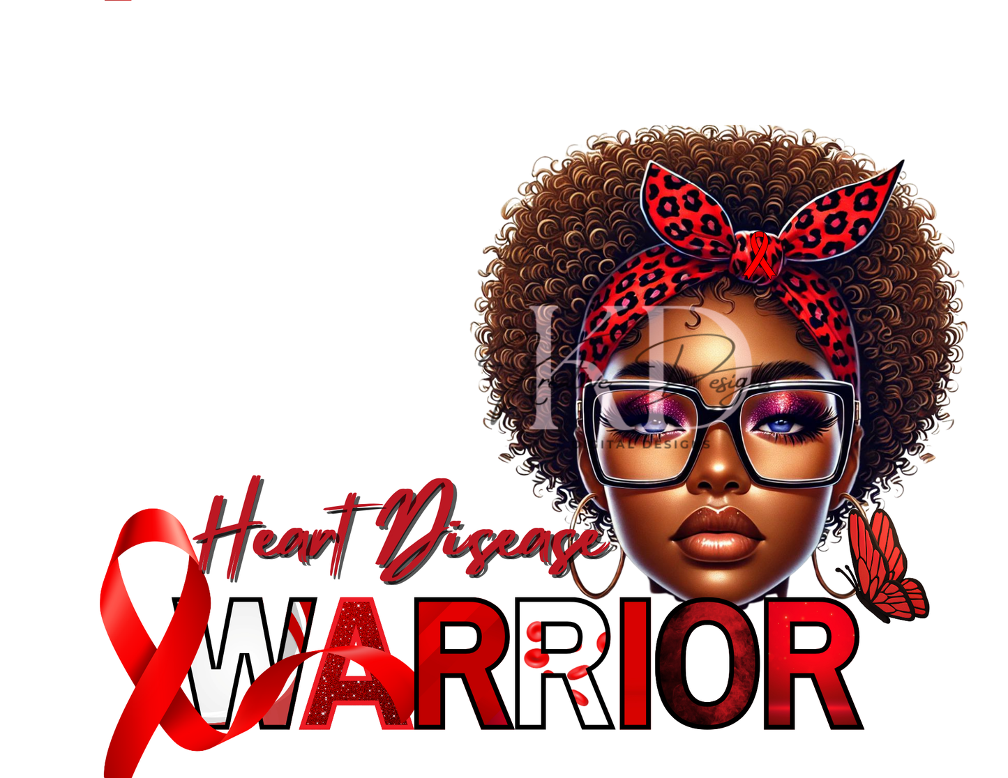 African American Awareness Warriors Canva Editable Templates