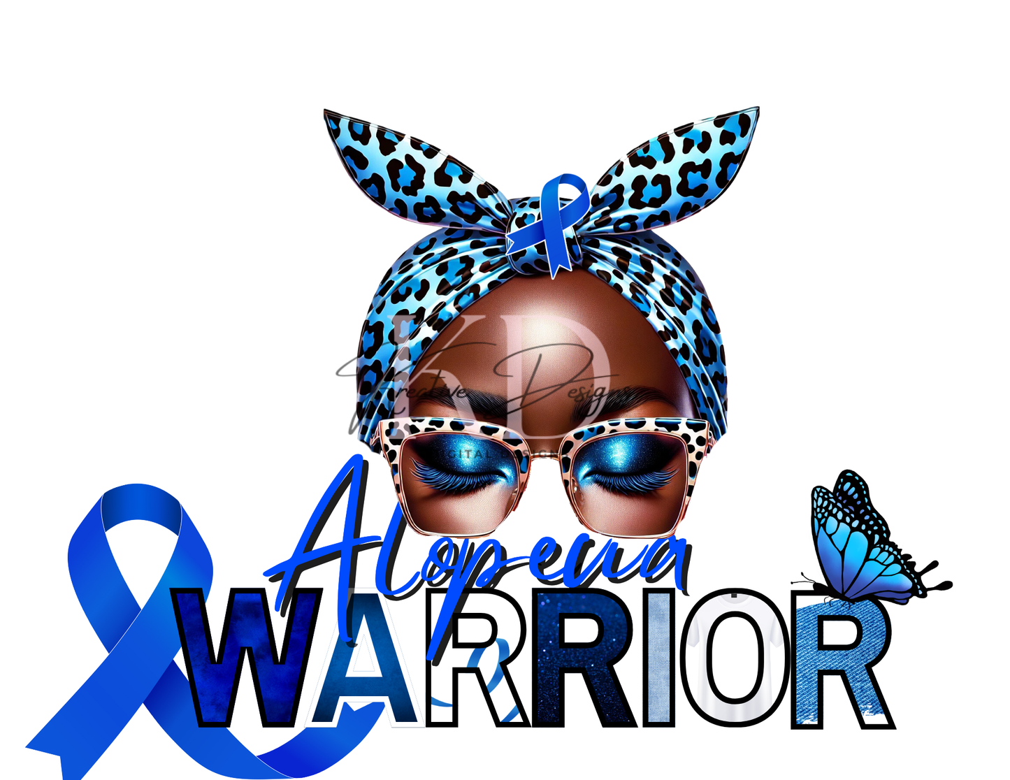 African American Awareness Warriors Canva Editable Templates