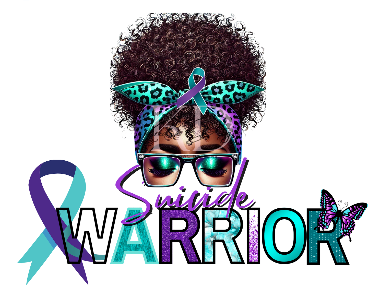 African American Awareness Warriors Canva Editable Templates