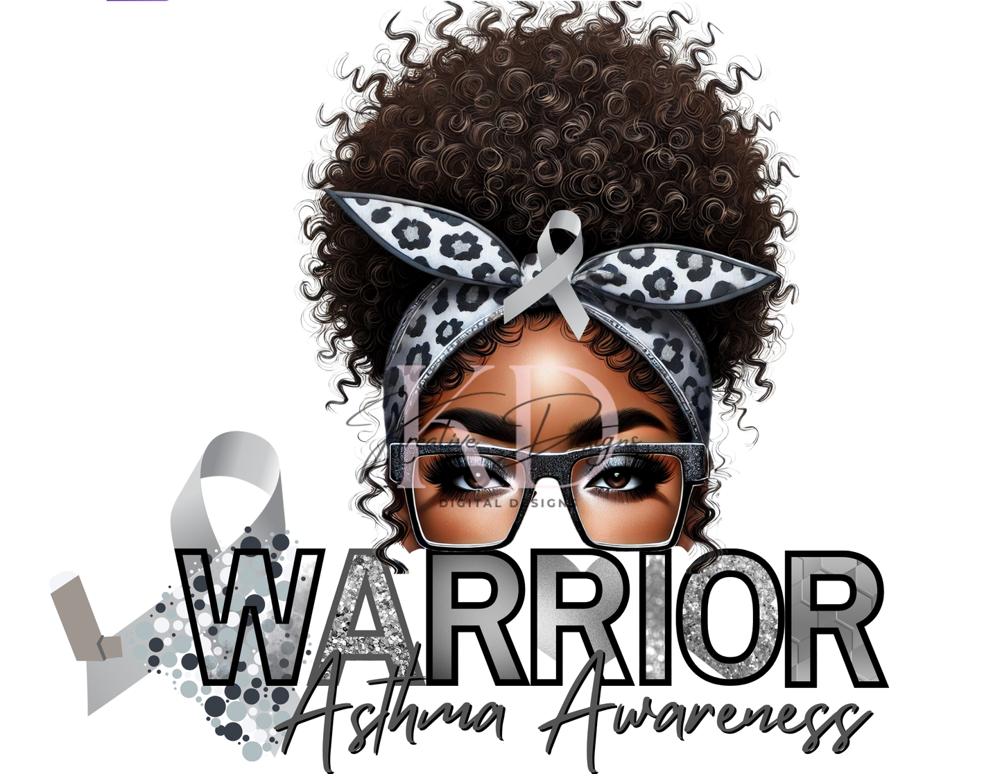 African American Awareness Warriors Canva Editable Templates