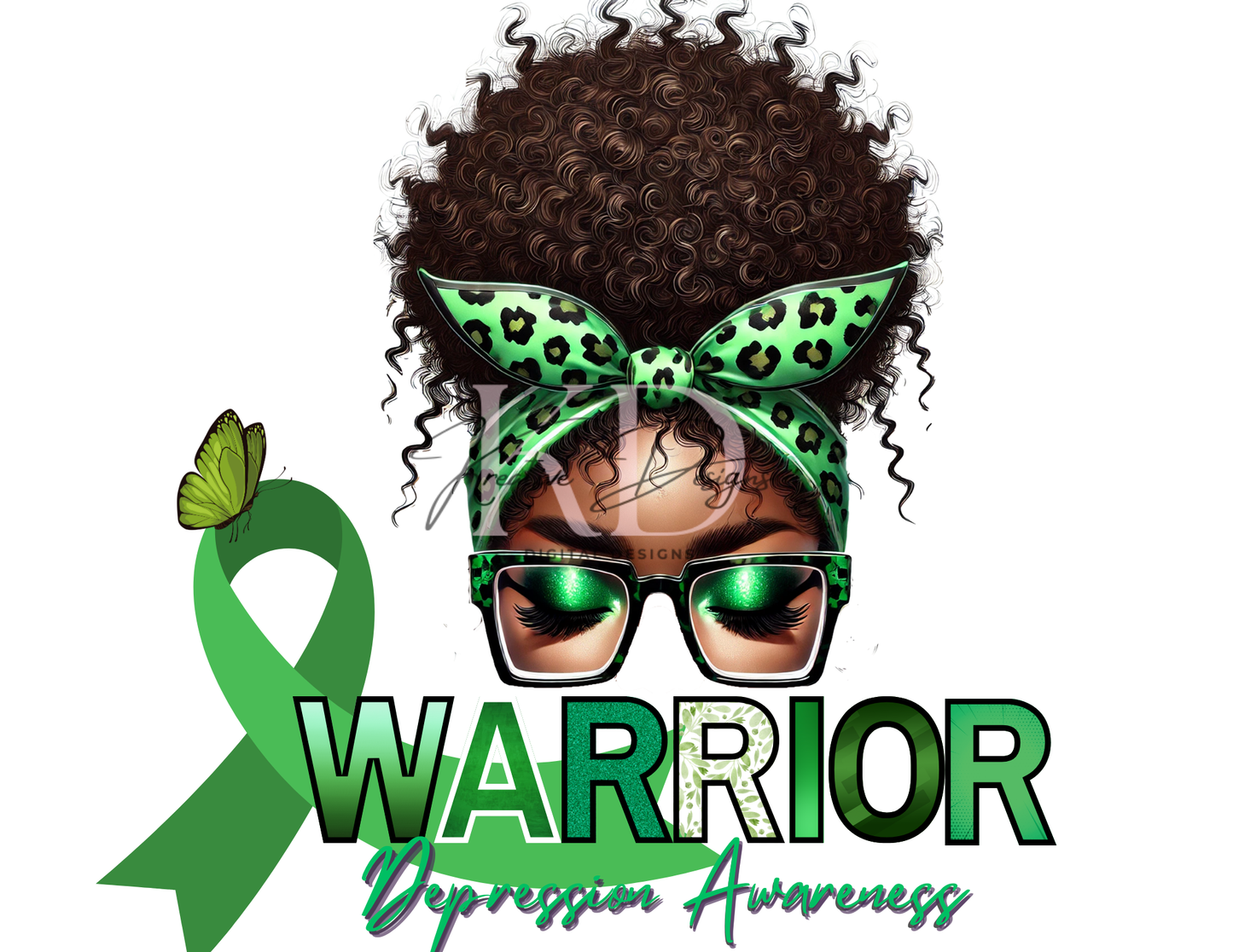 African American Awareness Warriors Canva Editable Templates