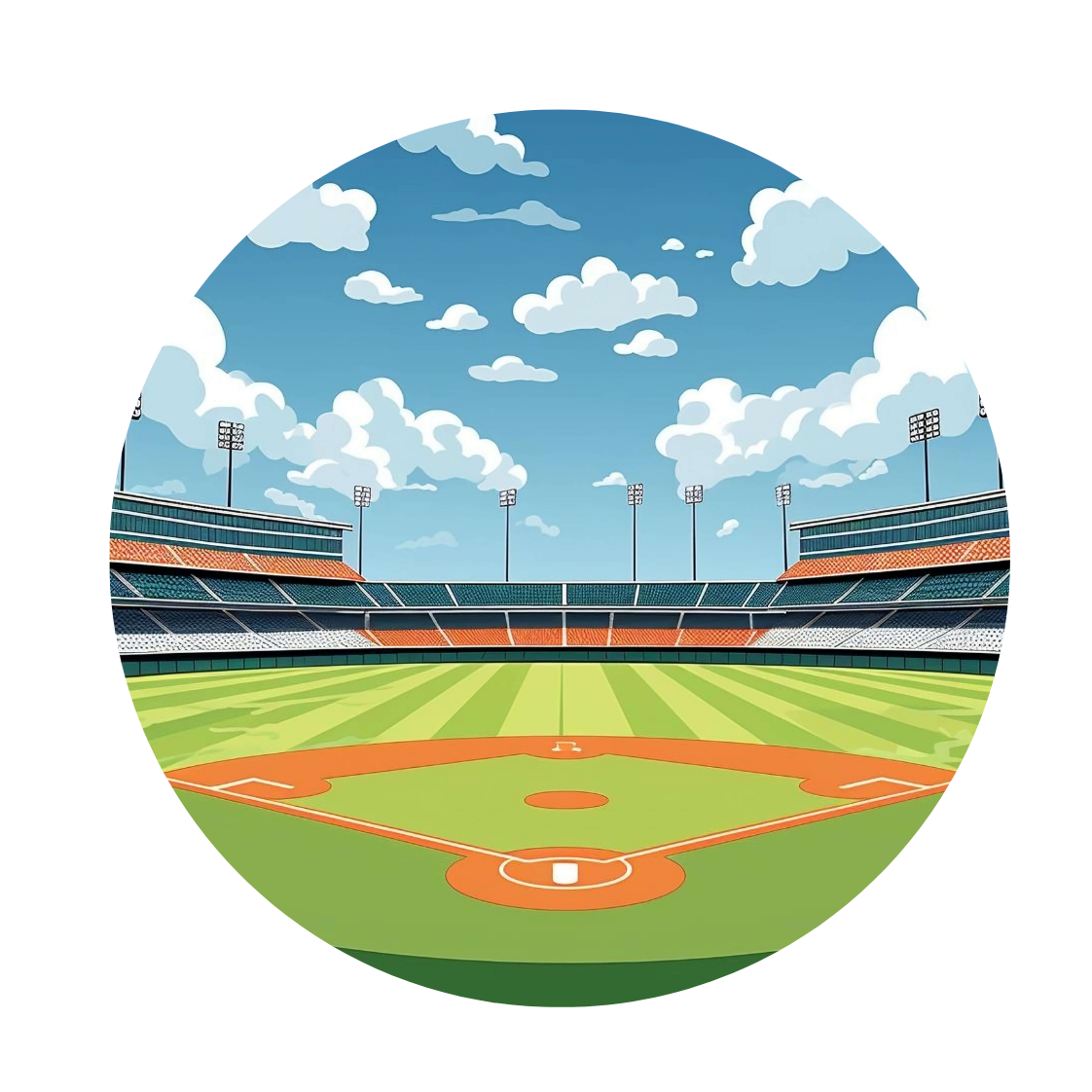 Editable Canva Sports Ornament Backing Design /template