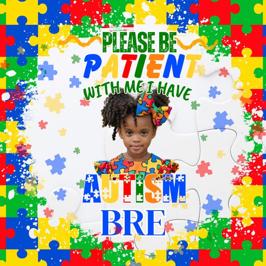 Autism Back to School Canva editable image