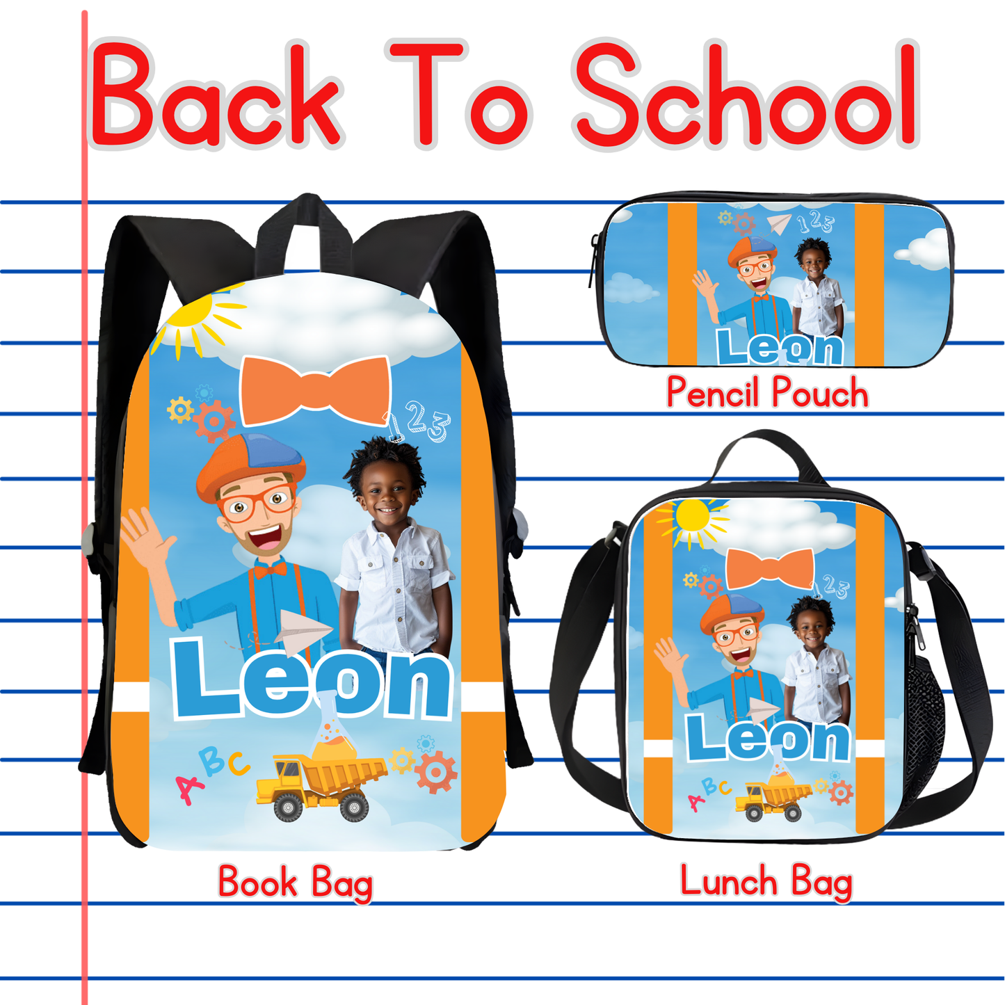 Blippie Back to School Canva editable image