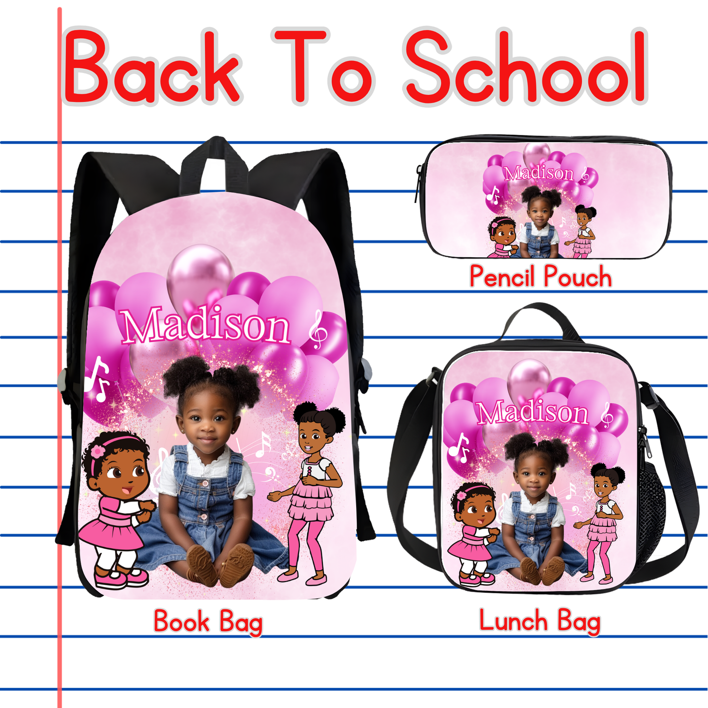 Gracie Corner Back to School Canva editable image