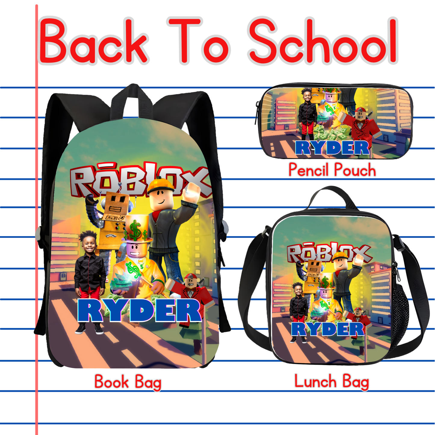 Roblox Back to School Canva editable image