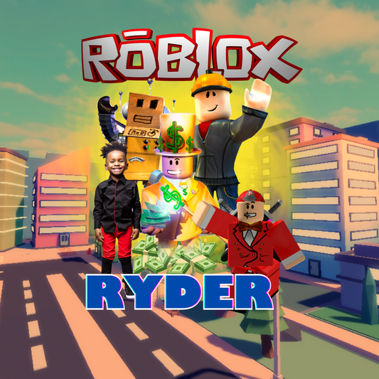 Roblox Back to School Canva editable image