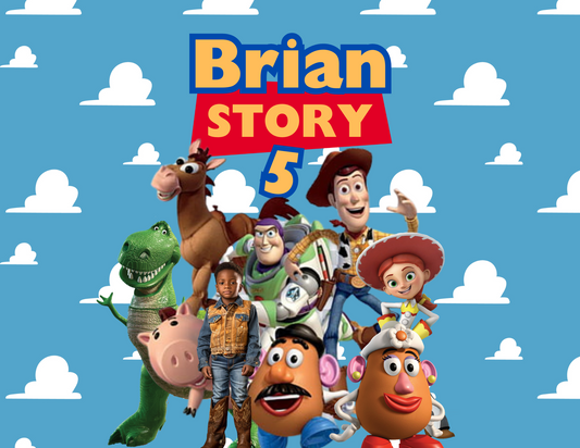 Toy Story Back to School Canva editable image